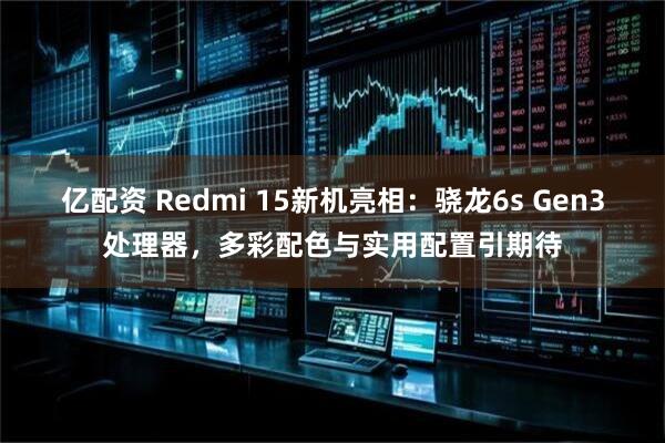 亿配资 Redmi 15新机亮相：骁龙6s Gen3处理器，多彩配色与实用配置引期待